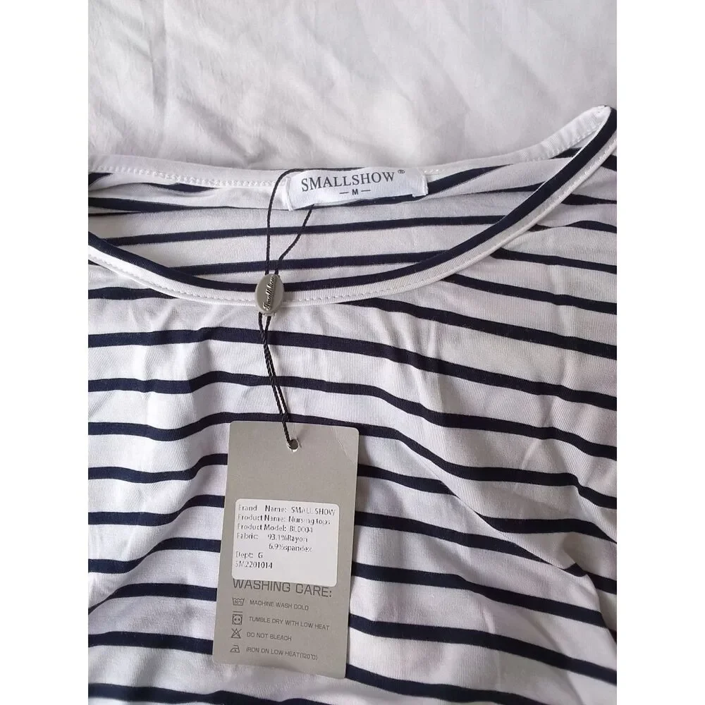 NWT NEW Smallshow M Maternity T-shirt